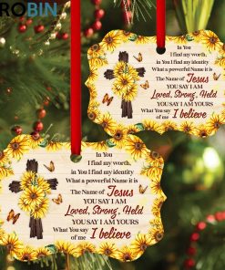 In You I Find My Worth – Beautiful Sunflower Ornament In You I Find My Worth – Beautiful Sunflower Ornament