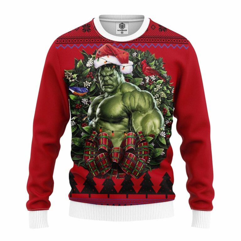 Incredible Hulk Noel Mc Ugly Christmas Sweater