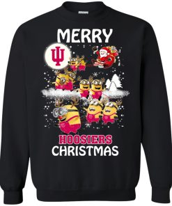 indiana hoosiers minion ugly christmas sweatshirt 1 TSqy1