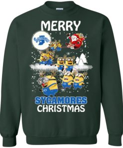 indiana state sycamores minion ugly christmas sweatshirt 3 SWPea