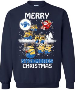 indiana state sycamores minion ugly christmas sweatshirt 4 fZT6U