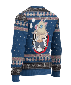Inosuke Hashibira Demon Slayer Anime Ugly Christmas Sweatshirt Xmas Gift