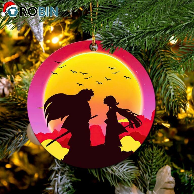 Inuyahsa Sunset Circle Ornament – Christmas Decorations