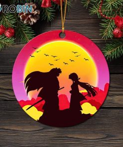 Inuyahsa Sunset Circle Ornament – Christmas Decorations