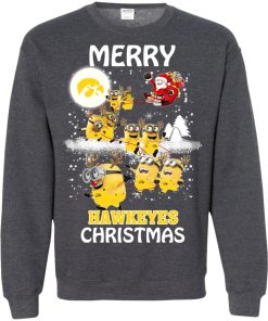 iowa hawkeyes minion ugly christmas sweatshirt 4 0TAFp