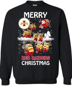 Iowa State Cyclones Minion Ugly Christmas Sweatshirt Iowa State Cyclones Minion Ugly Christmas Sweatshirt