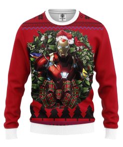 Iron Man Avengers Noel Mc Ugly Christmas Sweatshirt