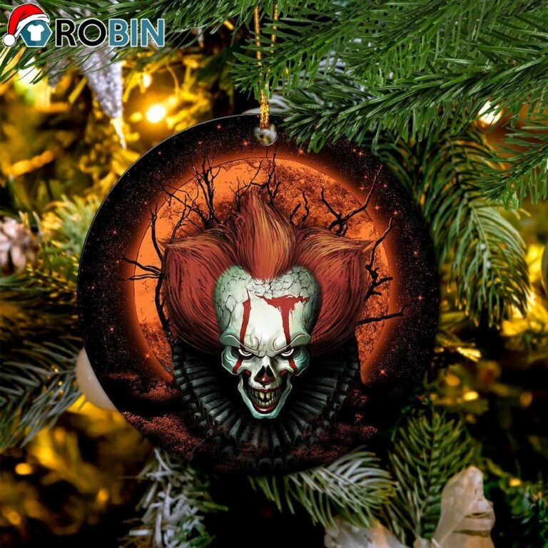 It Horror Movie Moonlight Circle Ornament – Christmas Decorations