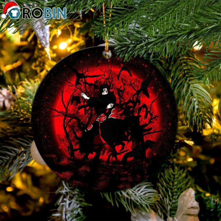 Itachi Moon Reg Christmas Ornament