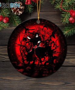 Itachi Moon Reg Christmas Ornament Itachi Moon Reg Christmas Ornament