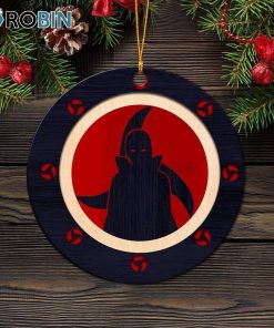 itachi naruto circle ornament christmas decorations 1 dub33z