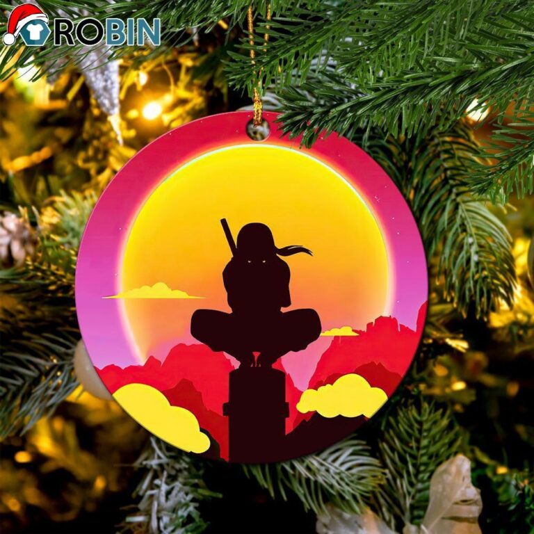 Itachi Naruto Moon Night Galaxy Ornament – Christmas Decorations