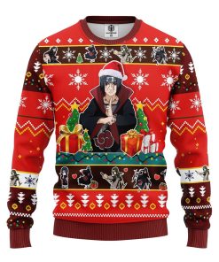 itachi naruto ugly christmas sweater 1 fyml0u