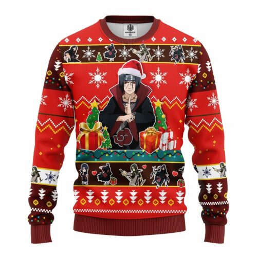 Itachi Naruto Ugly Christmas Sweater | RobinPlaceFabrics | Reviews on Judge.me