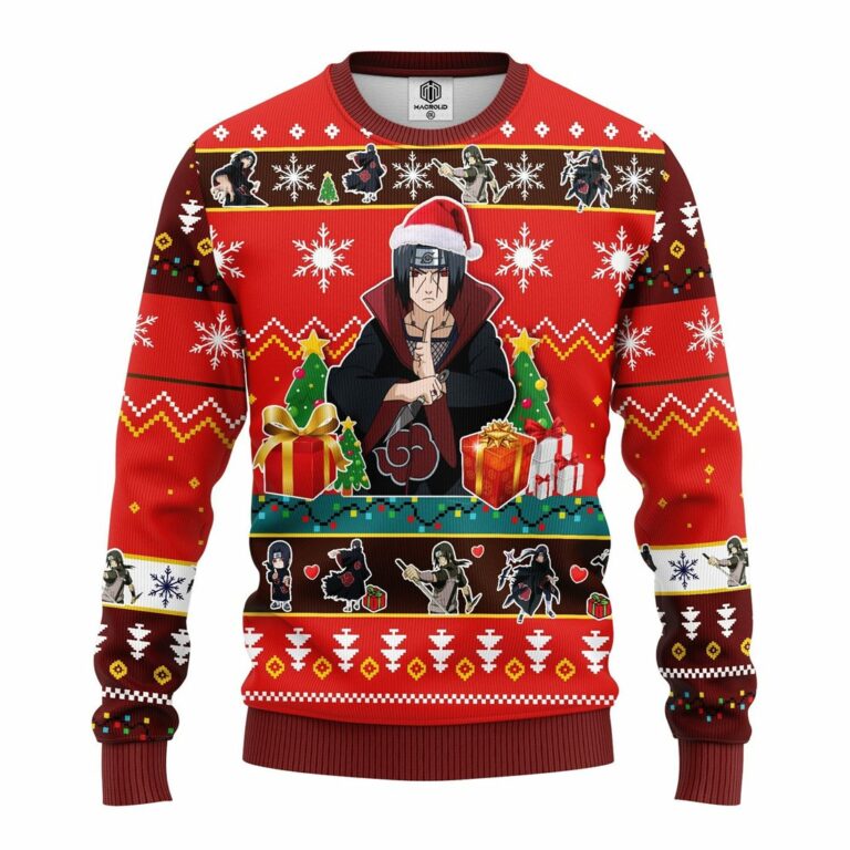 Itachi Naruto Ugly Christmas Sweater
