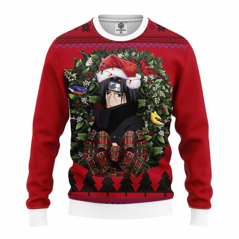 Itachi Uchiha Naruto Noel Mc Ugly Christmas Sweater