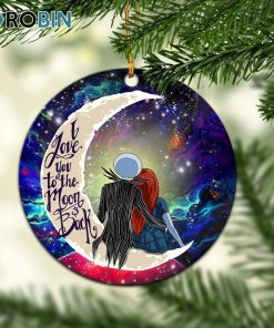 jack and sally nightmare before christmas love you to the moon galaxy ornament christmas decorations 1 zcahum