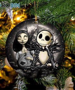 jack and sally nightmare before christmas moonlight ornament christmas decorations 1 tklkb6