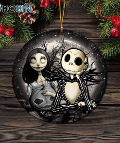 Jack And Sally Nightmare Before Christmas Moonlight Ornament – Christmas Decorations Jack And Sally Nightmare Before Christmas Moonlight Ornament – Christmas Decorations