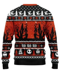 jack and zero nightmare 2 noel ugly christmas sweatshirt 3 byamfm