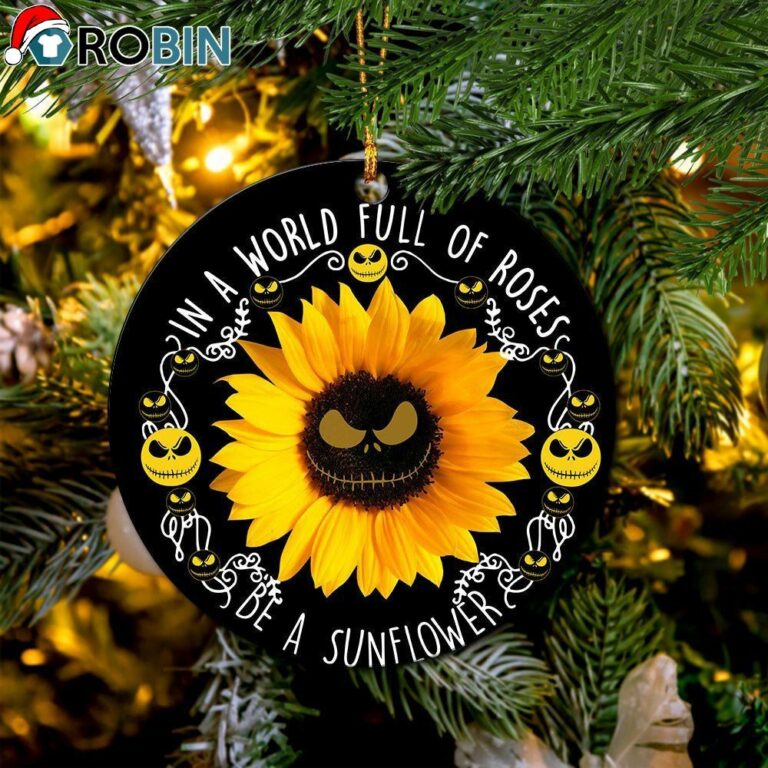 Jack Sun Flower Ornament – Christmas Decorations