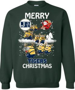 Jackson State Tigers Minion Ugly Christmas Sweater Jackson State Tigers Minion Ugly Christmas Sweater