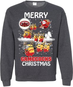 jacksonville state gamecocks minion ugly christmas sweater 4 wBbVo