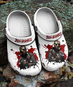 Jason Voorhees Horror Movie Crocs Classic Clogs Shoes