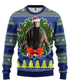 jason woorhees ugly christmas sweatshirt 1 SaVLa