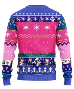 Jenny Black Pink Ugly Christmas Sweater