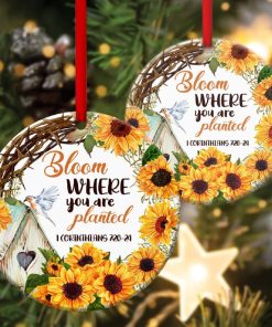 Jesus Circle Ornament Beautiful Crown Of Thorns And Sunflower Jesus Circle Ornament Beautiful Crown Of Thorns And Sunflower