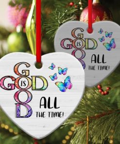 jesus heart ornament all the time god is good 1 YEKMm