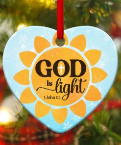 jesus heart ornament light of the world 1 28WVM