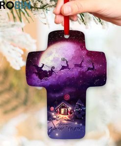 Jesuspirit Beautiful Cross Ornament Christmas Is Joy Meaningful Gift For Christian People Jesuspirit Beautiful Cross Ornament Christmas Is Joy Meaningful Gift For Christian People