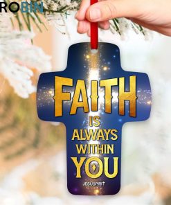 jesuspirit cross ornament faith is always within you religious gift for christian people 2 xglkrg