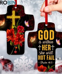 jesuspirit cross ornament god is within her she will not fall psalm 465 lily and butterfly 1 tqcas4