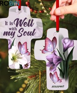 jesuspirit cross ornament it is well with my soul lily and butterfly 1 iimyqy