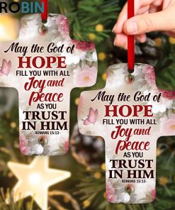 jesuspirit cross ornament romans 1513 the god of hope fill you with all joy and peace 1 yboxxo