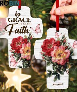 jesuspirit ephesians 28 cross ornament by grace through faith flower butterfly 1 vrz3mx