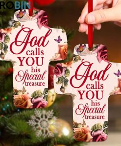 jesuspirit god calls you s special treasure roses and butterfly cross ornament 1 f5yfss
