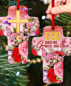 jesuspirit god shed s grace on thee cross ornament flower and butterfly 1 bhlfvc