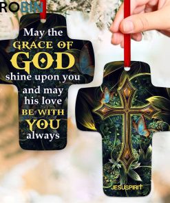 jesuspirit may the grace of god shine upon you butterfly cross ornament 1 nwumvu