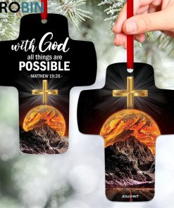 jesuspirit with god all things are possible cross ornament matthew 1926 1 vuoivf