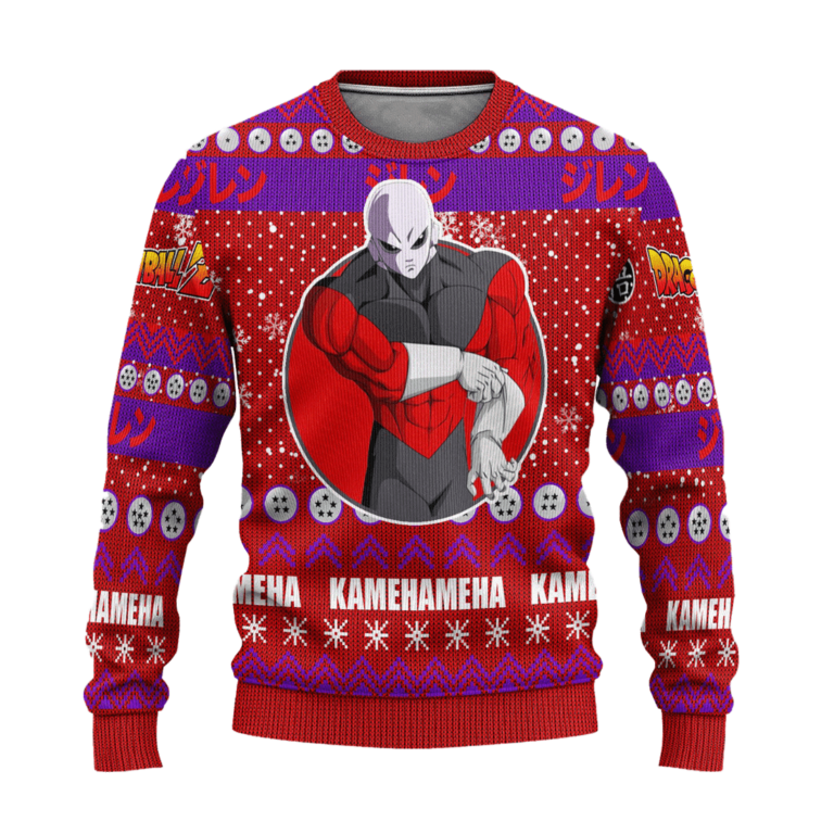 Jiren Anime Ugly Christmas Sweatshirt Dragon Ball Z Xmas Gift