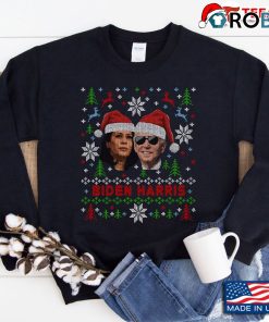 Joe Biden Kamala Harris Ugly Christmas Sweatshirt Party Sweatshirt