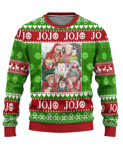 jojos bizarre adventure anime ugly christmas sweater custom xmas gift 1 sU2xv