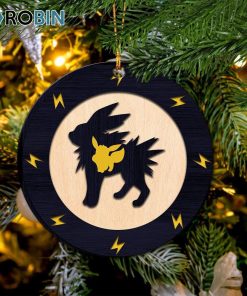 Jolteon Eevee Evolution Pokemon Christmas Ornament Jolteon Eevee Evolution Pokemon Christmas Ornament
