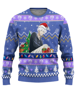 jujutsu kaisen ugly christmas sweatshirt custom satoru gojo xmas gift 1 k4HiL