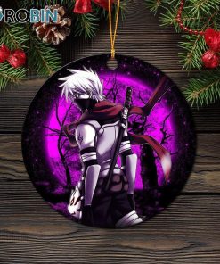 Kakashi Anbu Moonlight Circle Ornament – Christmas Decorations Kakashi Anbu Moonlight Circle Ornament – Christmas Decorations