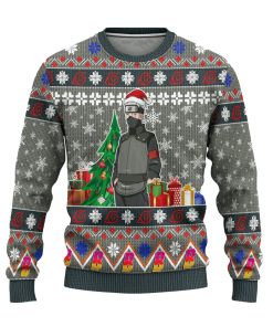 kakashi hatake anime ugly christmas sweatshirt custom boruto xmas gift 1 M9BE4